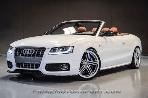 2010 Audi S5 Cabriolet Supercharged V6 Upgrades Lo Miles