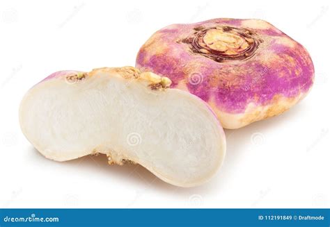 Swede turnip stock image. Image of cutout, isolated - 112191849