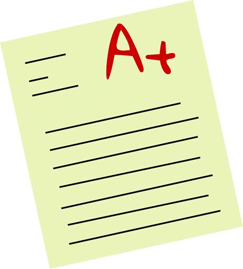 Test Paper Cliparts A Collection Of High Quality Images For Creating