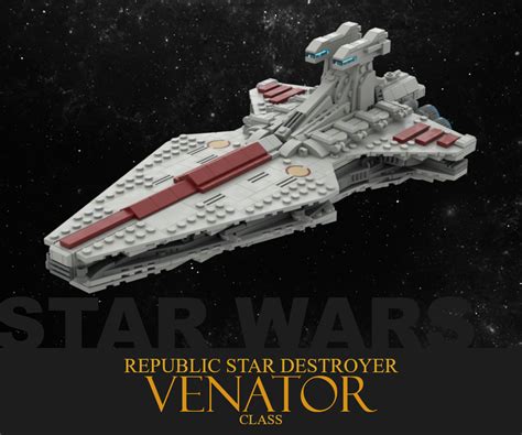 Lego Moc Star Wars Republic Star Destroyer Venator Class By The Brick Architect Rebrickable