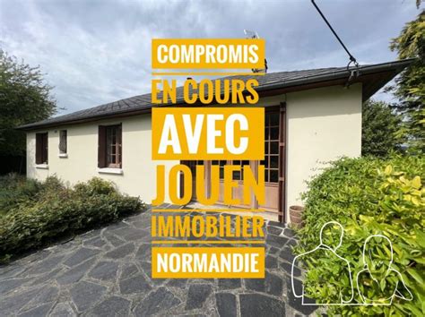 À vendre Maison plain pied 4 pièces située à Pont Audemer 27500