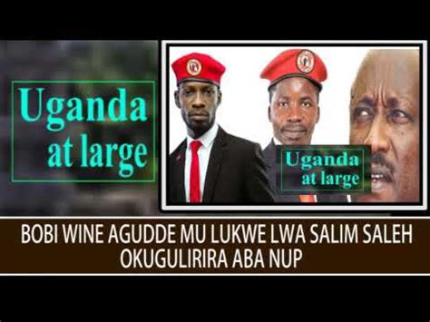 Bobi Wine Agudde Mu Lukwe Lwa Salim Saleh Okugulirira Abeesimbyewo Mu