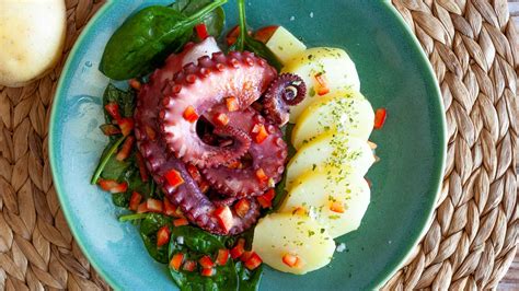 Pulpo A La Plancha Con Patata Resistente LA COCINA SANA