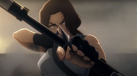 First Trailer For Netflixs Tomb Raider The Legend Of Lara Croft Anime