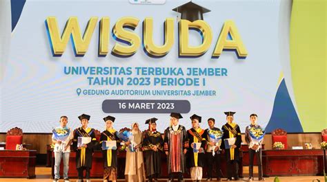 Universitas Terbuka Jember Gelar Wisuda Bagi Lulusannya