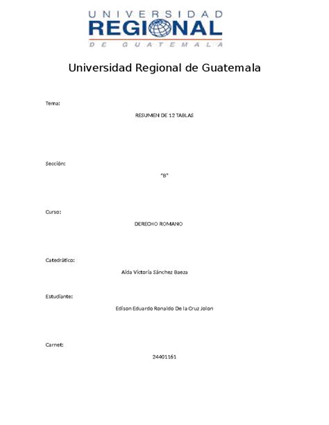 12 Tablas Del Derecho Romano 2