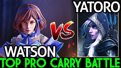 WATSON Marci Vs YATORO Drow Who Is The Boss Dota 2 YouTube