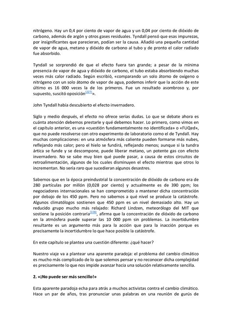 SOLUTION Lectura Sesi N 23 El Cambio Clim Tico O El Cambio De Las