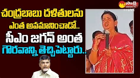 Minister Taneti Vanitha Comments On Chandrababu Nara Lokesh