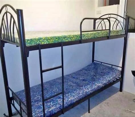 Double Deck Bed Frame With 2 Pcs Class A Foam 30x30x75 Single Size Lazada Ph