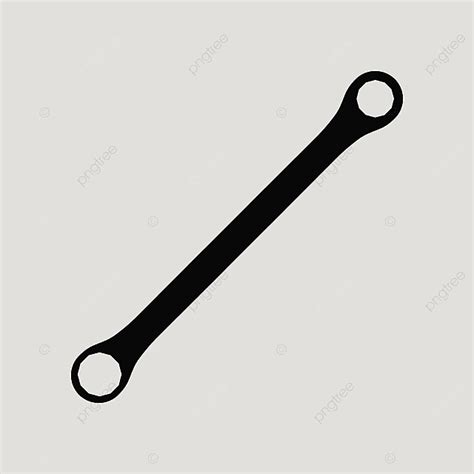 Wrenches Silhouette Transparent Background Silhouette Icon Of Wrench