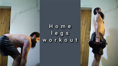 Dumbbell Legs Workout Youtube