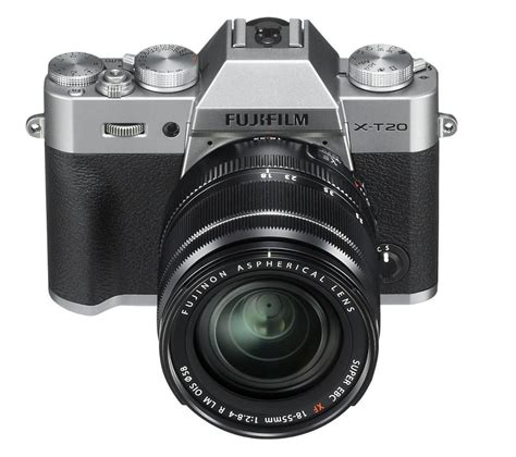 FUJIFILM X-T20 Mirrorless Camera with XF 18-55 mm f/2.8-4 R LM OIS Lens ...