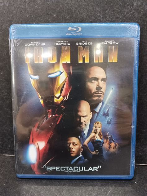 Original Blu Ray Disc IRON MAN Robert Downey Jr Jeff Bridges