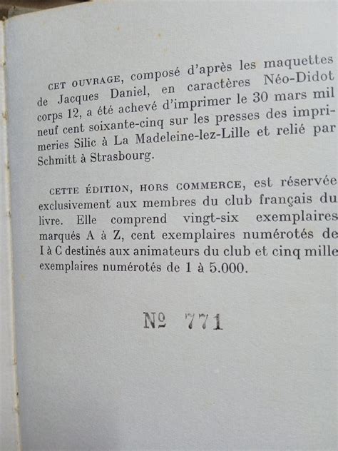 Jouve Pierre Jean Le Monde D Sert Le Club Fran Ais Du Livre Paris