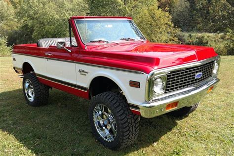 1972 Chevrolet Blazer K5 4x4 Custom Suv Collector Cars Auctions Online Proxibid