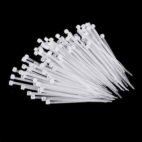 Suleve ZT12 Nylon 1000Pcs 3mm 8 10 12 15cm White Nylon Self Locking