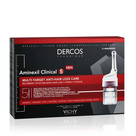 Vichy Dercos Aminexil Clinical Ampule Proti Izpadanju Las Za Mo Ke