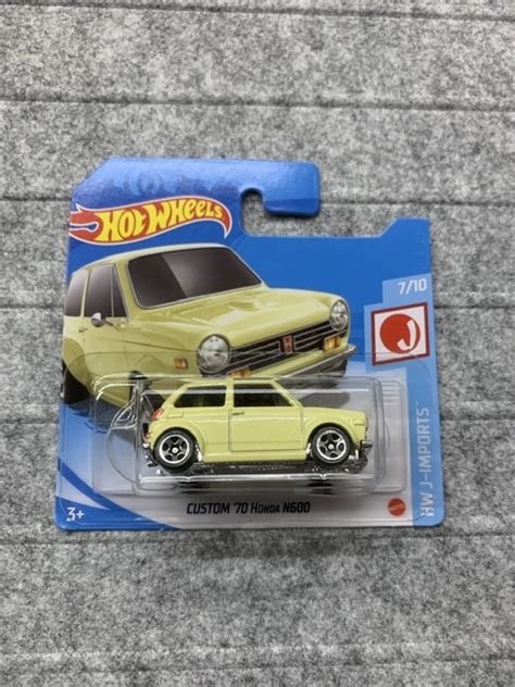 Hot Wheels Custom Honda N varianta karty ROZTRHNUTÝ OBAL carshoping