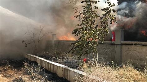 Burdur Da Kereste Fabrikas Alevlere Teslim Oldu