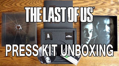 The Last Of Us Collectors Limited Edition Press Kit Unboxing And Review