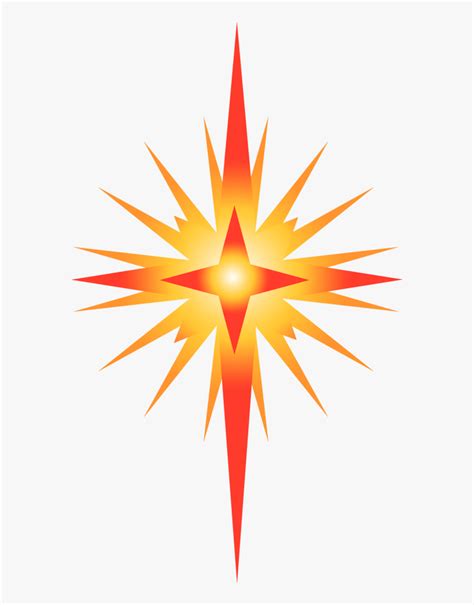 Bright Star Of Bethlehem Star Of Bethlehem Clipart Hd Png Download