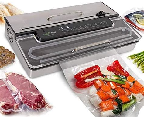 Amazon Nutrichef Pkvs Sts Commercial Grade Vacuum Sealer Machine