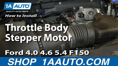 How To Install Replace Throttle Body Stepper Motor Ford 40 46 54 F150 More Youtube