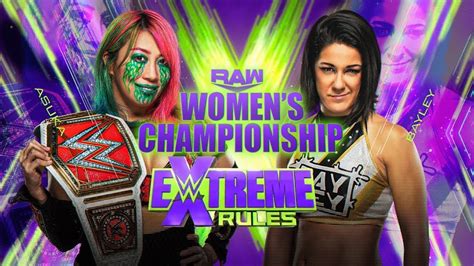 Asuka Vs Bayley Raw Womens Championship At Extreme Rules Youtube