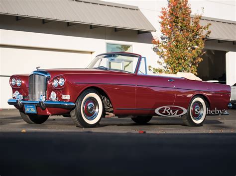 1965 Bentley S3 Continental Drophead Coupe By Mulliner Park Ward