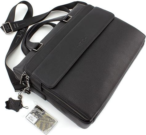 Кожаная деловая мужская сумка для ноутбука HT Leather – купить сумку из ...
