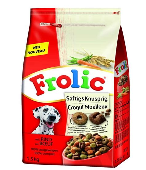 Frolic Saftig & Knusprig mit Rind 1.5 kg Hunde Trockenfutter
