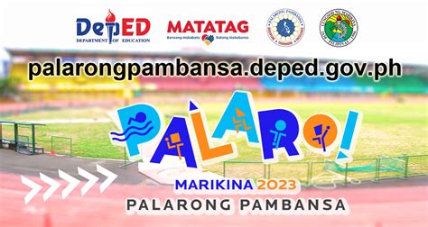 Palarong Pambansa Schedule Darsie Delinda