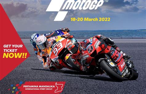 Tiket MotoGP Mandalika 2022 Mulai Dijual Ini Daftar Harganya