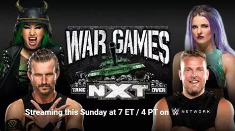 Watch Wwe Nxt Takeover Wargames Full Show Free 7192020 Wweurls Get