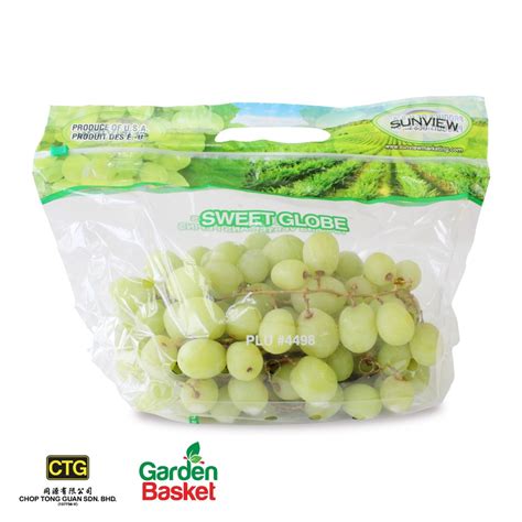 Ctg Usa Autumn King Grape Seedless Grape 500g Fresh Fruits Vitamins