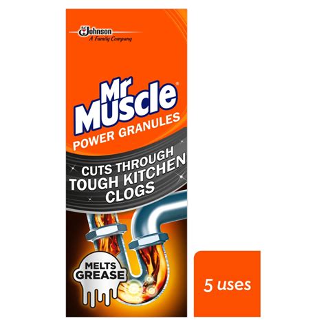 Mr Muscle Kitchen Drain Unblocker 250g Wilko