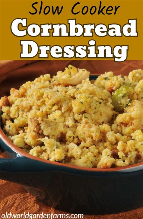 Crockpot Cornbread Dressing Recipe Artofit