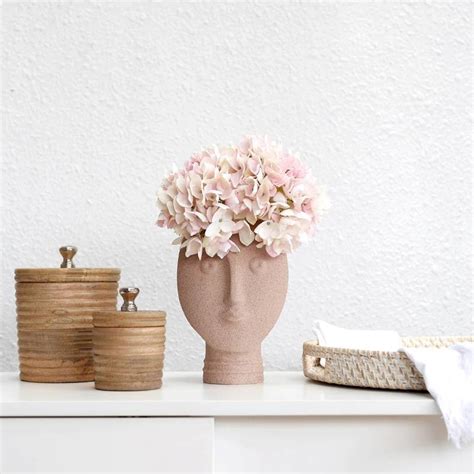 Luxury Face Vase Home Decoration T Living Room Flower Arrangement