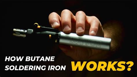 Lexivon Butane Soldering Iron Multi Purpose Kit Cordless Self