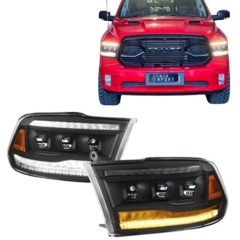 Farol Dodge Ram E Ram Classic X Import