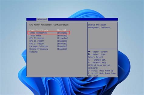 How to Disable Intel SpeedStep Technology