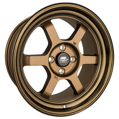 Mst Wheels Time Attack 4x1004x1143 15x80 0 Matte Bronze Wbronze