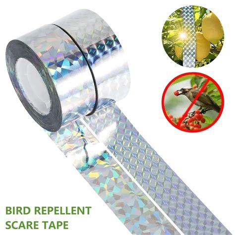 Ruban Anti Oiseau Multi Tailles Bande Anti Oiseau Clignotant R Fl