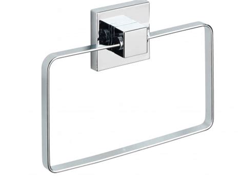 Wenko Wenko Vacuum Loc Towel Ring Quadro Range Stainless Steel