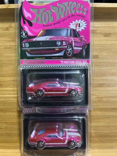 Hot Wheels Rlc Mustang Boss Pink Hobbies Toys Toys Games On Carousell
