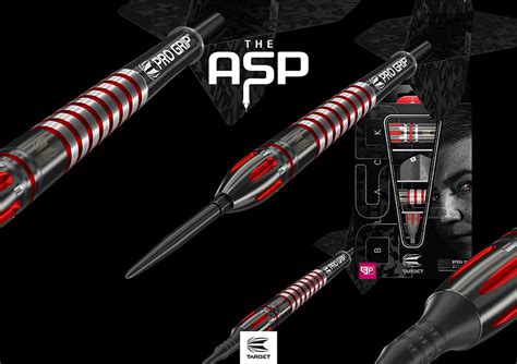 Target Nathan Aspinall The Asp Pro Ultra Black Dart Flight Nr Desig