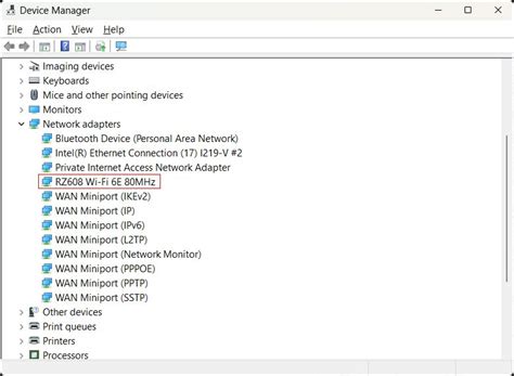 My Z690-C/D5 with a RZ608 WiFi adapter. ASRock lists Intel WiFi on this ...