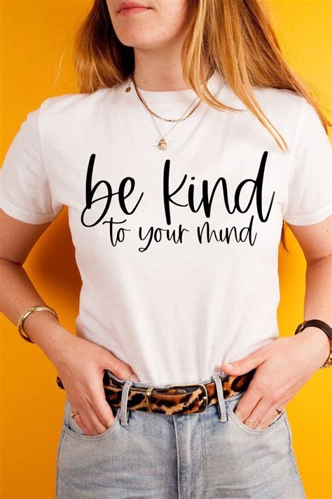 Be Kind To Your Mind Svg Mental Health Svg Positivity Svg Etsy