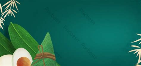 Dragon Boat Festival Green Zongzi Background PSD Backgrounds Free